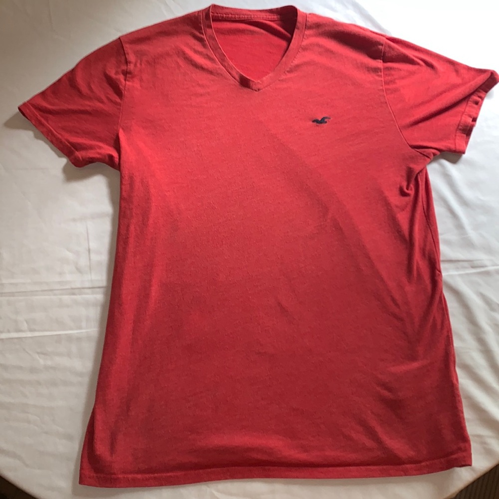 Red Hollister Shirt Medium